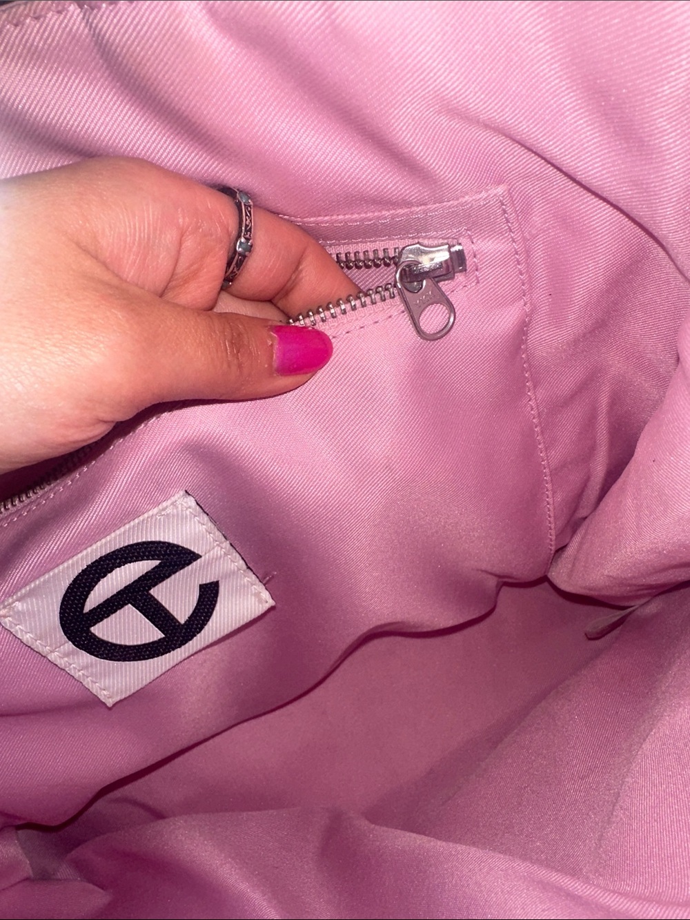 Telfar Bubblegum Pink Medium Shopping Bag Tote - Picture 3 of 8